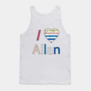 I heart Allan Tank Top